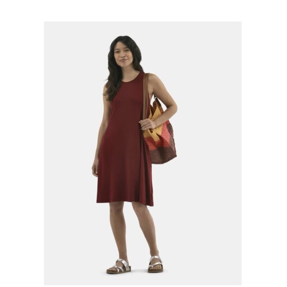 Time and Tru Women's Sleeveless Knit Swing Dress, Size M (8-10) - Picture 1 of 7